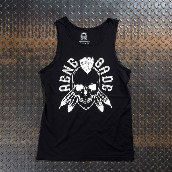 Black Graphic Vest - Renegade Clothing Company Ltd